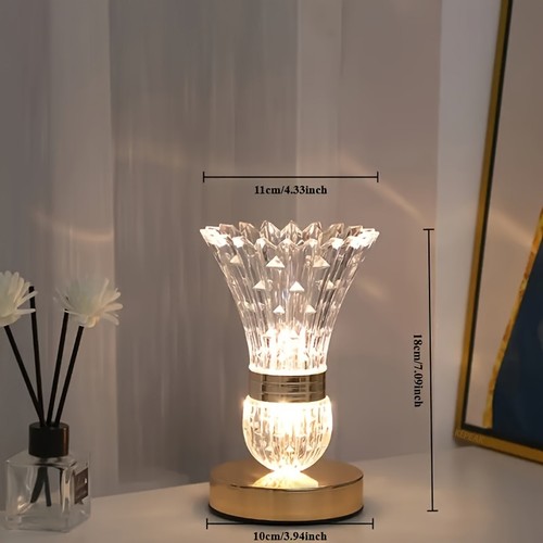 Kepeak led crystal vase - kepeak, table