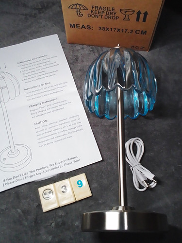 Rechargeable blue glass - blue,