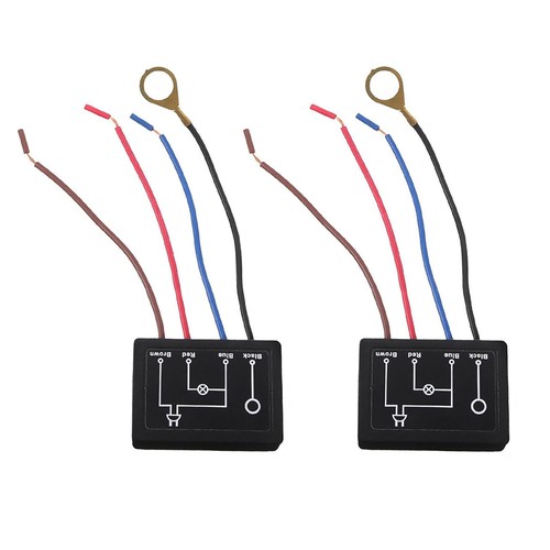 2pcs table light parts - light, dimmer