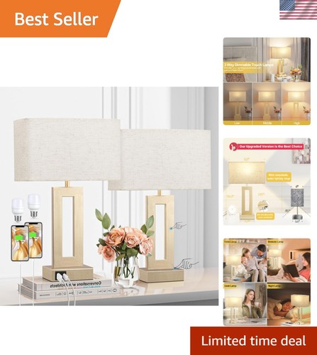 Modern beige gold touch table - touch,