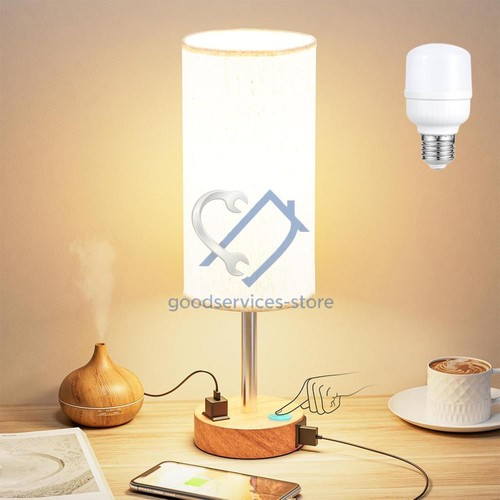 Bedside table lamp for bedroom - table,