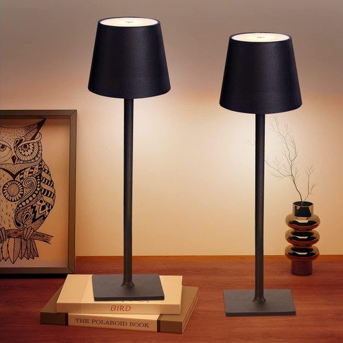 Pack cordless table lamps 3 - pack,